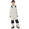 GSOU SNOW Kids Snow Bibs Boys Girls Ski Bib Snowboard Pants Insulated Waterproof Winter Overalls(3-16Years)(Beige)