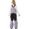 GSOU SNOW Kids Snow Bibs Boys Girls Ski Bib Snowboard Pants Insulated Waterproof Winter Overalls(3-16Years)(Lavender)