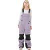 GSOU SNOW Kids Snow Bibs Boys Girls Ski Bib Snowboard Pants Insulated Waterproof Winter Overalls(3-16Years)(Lavender)