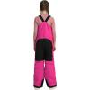 GSOU SNOW Kids Snow Bibs Boys Girls Ski Bib Snowboard Pants Insulated Waterproof Winter Overalls(3-16Years)(Rose)