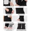 GSOU SNOW Kids Snow Bibs Girls Boys Snow Pants Ski Bib Overall Waterproof Windproof Warm for Winter (3-16Years)(Black)