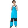 GSOU SNOW Kids Snow Bibs Girls Boys Snow Pants Ski Bib Overall Waterproof Windproof Warm for Winter (3-16Years)(Blue)