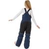 GSOU SNOW Kids Snow Bibs Girls Boys Snow Pants Ski Bib Overall Waterproof Windproof Warm for Winter (3-16Years)(Navy Blue)
