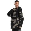 GSOU SNOW Men Ski Jacket Snowboard Snow Coat Warm Winter Waterproof Mountain Hooded(Camouflage Stripes)