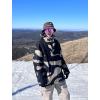GSOU SNOW Men Ski Jacket Snowboard Snow Coat Warm Winter Waterproof Mountain Hooded(Camouflage Stripes)