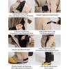 GSOU SNOW Men Ski Suit One Piece Snowsuit Snowboard Jumpsuit Jacket Pant Set Insulated Windproof Outwear Winter(Khaki)