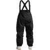 GSOU SNOW Men Snow Bibs Women Baggy Ski Pants Snowboard Overall Insulated Waterproof Windproof Warm Winter(Black)