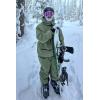 GSOU SNOW Men Snow Bibs Women Baggy Ski Pants Snowboard Overall Insulated Waterproof Windproof Warm Winter(Coffee)