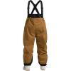 GSOU SNOW Men Snow Bibs Women Baggy Ski Pants Snowboard Overall Insulated Waterproof Windproof Warm Winter(Coffee)