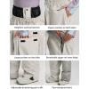 GSOU SNOW Men Women Snow Pants Baggy Snowboard Pant Ski Loose Waterproof Windproof Warm for Winter(Beige)