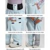 GSOU SNOW Men Women Snow Pants Baggy Snowboard Pant Ski Loose Waterproof Windproof Warm for Winter(Blue)