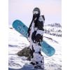 GSOU SNOW Men Women Snow Pants Baggy Snowboard Pant Ski Loose Waterproof Windproof Warm for Winter(Cow)