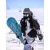 GSOU SNOW Mens Ski Jacket Baggy Snowboard Jacket Womens Insulated Snow Jacket Waterproof Windproof Loose Ski Coat for Skiing(Cow)