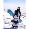 GSOU SNOW Mens Ski Jacket Baggy Snowboard Jacket Womens Insulated Snow Jacket Waterproof Windproof Loose Ski Coat for Skiing(Cow)