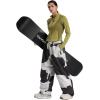 GSOU SNOW Mens Snow Pants Women Baggy Snowboard Pants Loose Fit Insulated Windproof Waterproof for Ski Hiking Winter Outdoor(Cow)