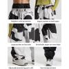 GSOU SNOW Mens Snow Pants Women Baggy Snowboard Pants Loose Fit Insulated Windproof Waterproof for Ski Hiking Winter Outdoor(Cow)