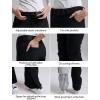 GSOU SNOW Ski Pants Women Slim Snow Pants Waterproof Windproof Warm Womens Snowboard Pants for Winter Sports(Black)