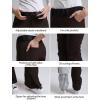 GSOU SNOW Ski Pants Women Slim Snow Pants Waterproof Windproof Warm Womens Snowboard Pants for Winter Sports(Dark Coffee)