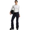 GSOU SNOW Ski Pants Women Slim Snow Pants Waterproof Windproof Warm Womens Snowboard Pants for Winter Sports(Navy)
