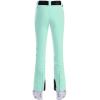 GSOU SNOW Ski Pants Women Snowboard Snow Pants Slim Insulated Warm Waterproof Windproof Winter Outdoor(Green)