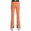 GSOU SNOW Ski Pants Women Snowboard Snow Pants Slim Insulated Warm Waterproof Windproof Winter Outdoor(Light Orange)