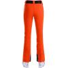 GSOU SNOW Ski Pants Women Snowboard Snow Pants Slim Insulated Warm Waterproof Windproof Winter Outdoor(Orange)