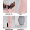GSOU SNOW Ski Pants Women Snowboard Snow Pants Slim Insulated Warm Waterproof Windproof Winter Outdoor(Pink)