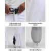 GSOU SNOW Ski Pants Women Snowboard Snow Pants Slim Insulated Warm Waterproof Windproof Winter Outdoor(White)