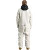 GSOU SNOW Ski Suits Women Men One Piece Snow Suits Waterproof Windproof Men Snowsuit Insulated Ski Jumpsuit for Snow Sports(Beige)