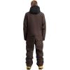 GSOU SNOW Ski Suits Women Men One Piece Snow Suits Waterproof Windproof Men Snowsuit Insulated Ski Jumpsuit for Snow Sports(Dark Brown)