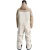 GSOU SNOW Ski Suits Women Men One Piece Snow Suits Waterproof Windproof Men Snowsuit Insulated Ski Jumpsuit for Snow Sports(Khaki Beige)