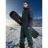 GSOU SNOW Ski Suits Women Men One Piece Snow Suits Waterproof Windproof Men Snowsuit Insulated Ski Jumpsuit for Snow Sports(Navy Green)
