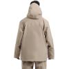 GSOU SNOW Snowboard Jacket Womens Ski Jacket Mens Snow Coat Baggy Waterproof Insulated Winter Hooded Mountain Coats(Caramel)