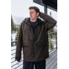 GSOU SNOW Snowboard Jacket Womens Ski Jacket Mens Snow Coat Baggy Waterproof Insulated Winter Hooded Mountain Coats(Dark Brown)