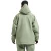 GSOU SNOW Snowboard Jacket Womens Ski Jacket Mens Snow Coat Baggy Waterproof Insulated Winter Hooded Mountain Coats(Green)