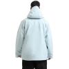 GSOU SNOW Snowboard Jacket Womens Ski Jacket Mens Snow Coat Baggy Waterproof Insulated Winter Hooded Mountain Coats(Light Blue)