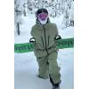 GSOU SNOW Snowboard Jacket Womens Ski Jacket Mens Snow Coat Baggy Waterproof Insulated Winter Hooded Mountain Coats(Multicolor)