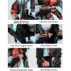 GSOU SNOW Snowboard Jacket Womens Ski Jacket Mens Snow Coat Baggy Waterproof Insulated Winter Hooded Mountain Coats(Multicolor)