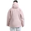 GSOU SNOW Snowboard Jacket Womens Ski Jacket Mens Snow Coat Baggy Waterproof Insulated Winter Hooded Mountain Coats(Pink)