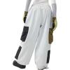 GSOU SNOW Women Men Ski Pants Snowboard Pants Super Baggy Snowboarding Loose Snow Sport Insulation Waterproof Windproof(Begie2)