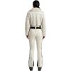 GSOU SNOW Women Ski Suit One Piece Snowsuit Snowboard Faux Fur Collar Slim Jumpsuit Jacket Insulated Windproof Outdoor Winter(Beige White)