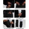 GSOU SNOW Women Ski Suit One Piece Snowsuit Snowboard Faux Fur Collar Slim Jumpsuit Jacket Insulated Windproof Outdoor Winter(Black)