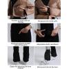 GSOU SNOW Women Ski Suit One Piece Snowsuit Snowboard Faux Fur Collar Slim Jumpsuit Jacket Insulated Windproof Outdoor Winter(Brown Black)