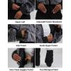 GSOU SNOW Women Ski Suit One Piece Snowsuit Snowboard Faux Fur Collar Slim Jumpsuit Jacket Insulated Windproof Outdoor Winter(Grey)