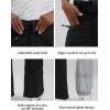 GSOU SNOW Womens Ski Pants Slim Fit Waterproof Insulated Snow Pants Flared Winter Outdoor Hiking Warm(Black)