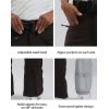 GSOU SNOW Womens Ski Pants Slim Fit Waterproof Insulated Snow Pants Flared Winter Outdoor Hiking Warm(Dark Coffee)