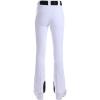 GSOU SNOW Womens Ski Pants Slim Fit Waterproof Insulated Snow Pants Flared Winter Outdoor Hiking Warm(White)