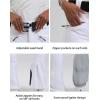 GSOU SNOW Womens Ski Pants Slim Fit Waterproof Insulated Snow Pants Flared Winter Outdoor Hiking Warm(White)