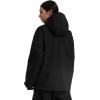 GSOU SNOW Women’s Snowboard Jacket Baggy Ski Jackets Waterproof Snow Hooded Coat Windproof Mountain Winter Outdoor Sports(Black-1)