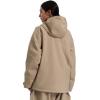 GSOU SNOW Women’s Snowboard Jacket Baggy Ski Jackets Waterproof Snow Hooded Coat Windproof Mountain Winter Outdoor Sports(Caramel)
